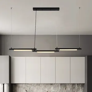 Chandelier Line Lights Luxury Pendant Fixture Modern Chandelier Lighting