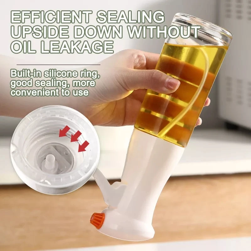 New Arrival 200ml Olive Oil Spray Bottle Durable Cooking Oil Plastic