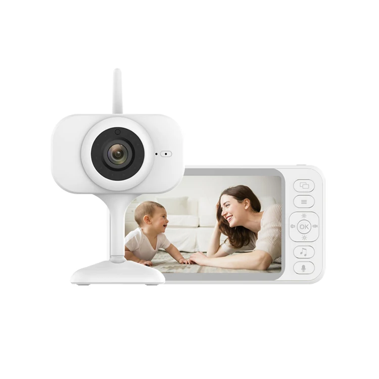 HDKing 2.4G WiFi Wireless Home Security Baby Monitoring Camera Two Way Audio Baby Monitor with Lullabies Music