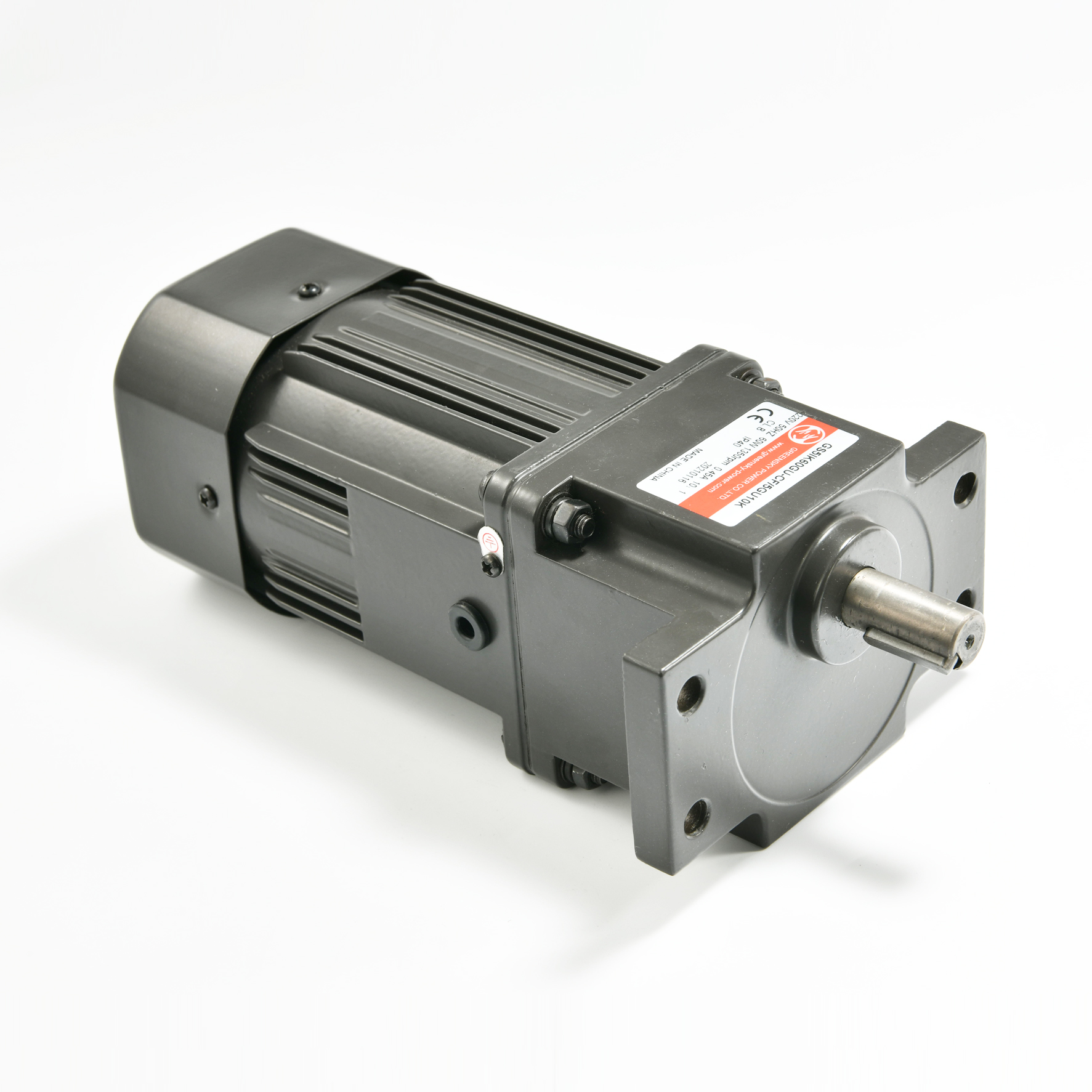 High Efficiency Variable Speed Regulating 220v 50hz 1ph 60w Ac Induction Gear Motor