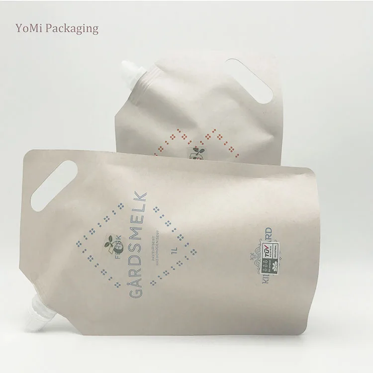 Kraft Paper Spout Pouch