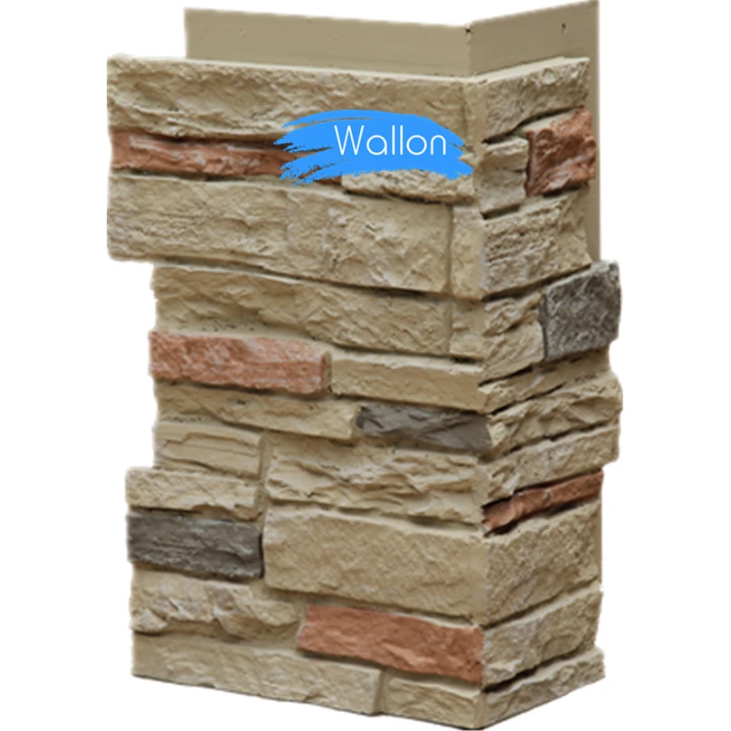 2020  Polyurethane Column PU Post Cover Faux Brick Wall Cladding