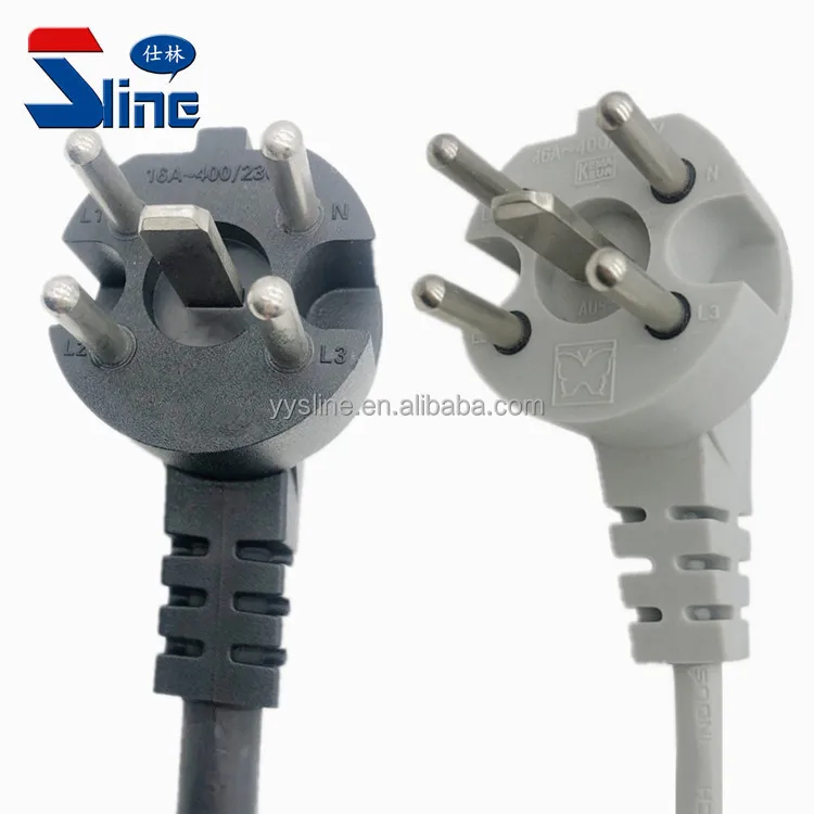 16a 5 Pin Schuko Perilex Power Cord Plug With European Mains Cable Leads Used For Oven Kema Approval - Buy Perilex Cable,Perilex Power Cord,Perilex Power Plug Product on Alibaba.com