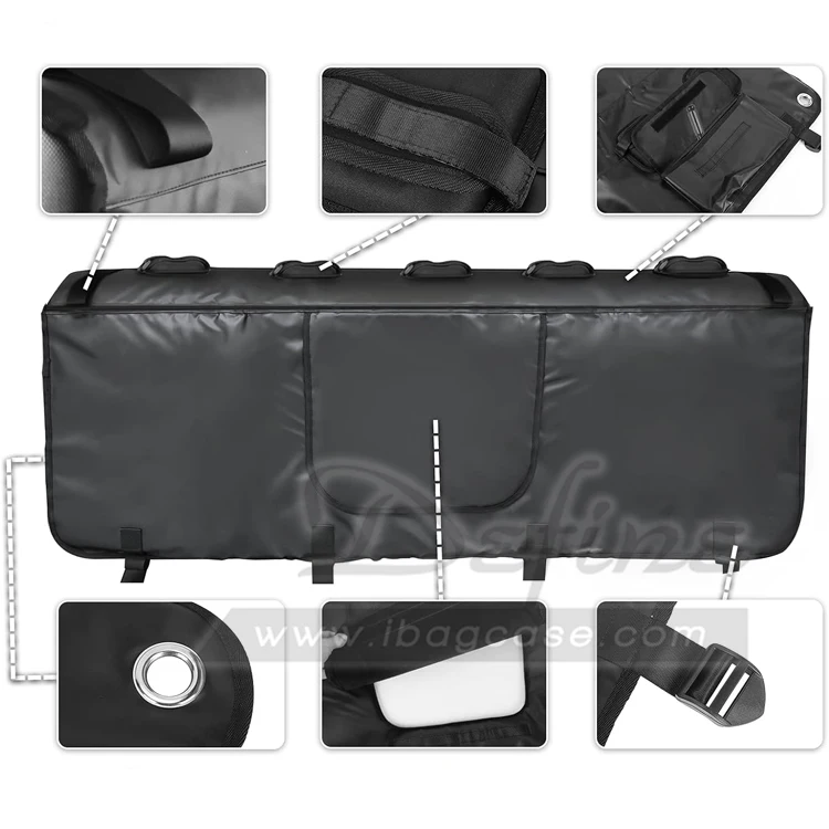 thumbnail image 2 of Hyper Tough Tailgate Bike Pads- Premium Quality Bike Rack Carrier Protection Pad For 2 of 13