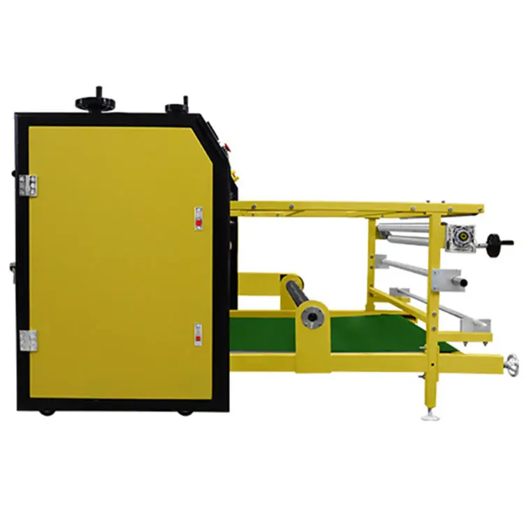 Mini Small Jc 26b Used in Heated Roller 120 cm Rubber 420mm Roll to Roll Heat Press 1.2m Sublimation Machine for Pvc Patch Label