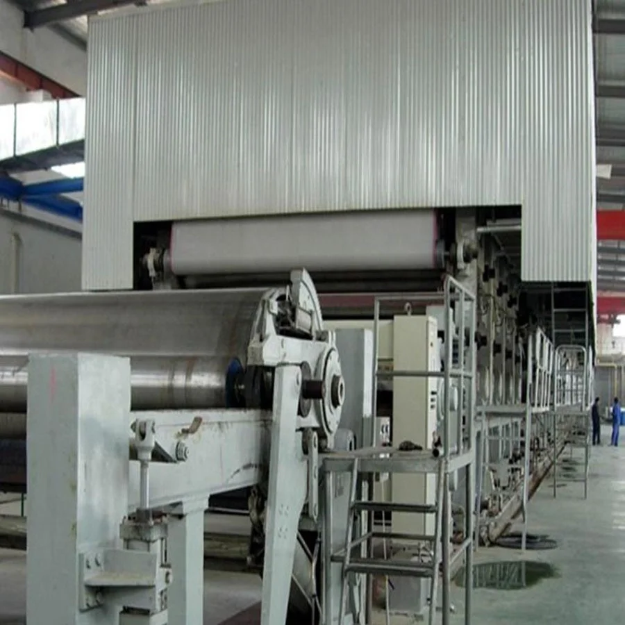 Second Hand Paper Recycling 2400mm Kraft Paper Making Machine For