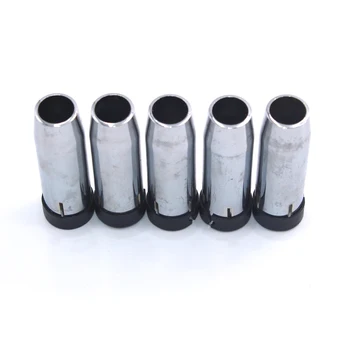 5 Pcs Stainless Steel Shield Cups of 24KD Binzel MAG MIG Welding Torch MAG CO2 Welding Machine 24KD Protective Nozzle