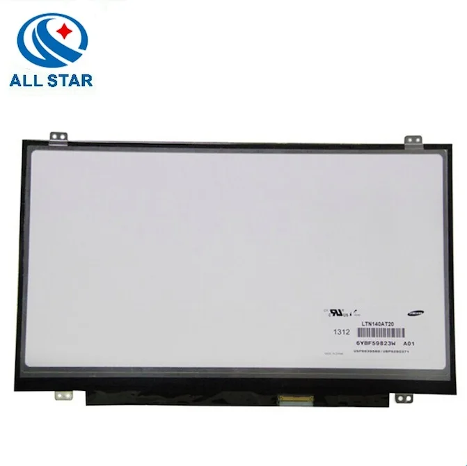 Slim 40 Pins 1366*736 Tft Ltn140at21 