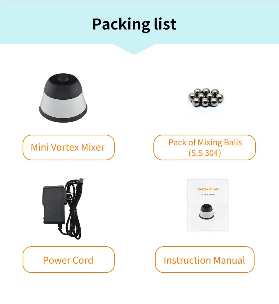 High Speed Laboratory Instruments Blood Tube Oem Available Mini Vortex