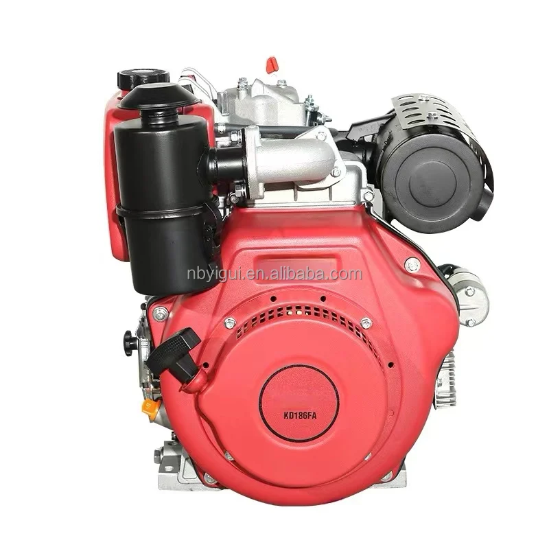 186  178F 170F 186F Diesel KAMA Crankshaft Tiller   Muffler  Air Cleaner Assy Generator Spare Parts   Diesel Engine Parts