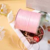115#light pink polyester belt