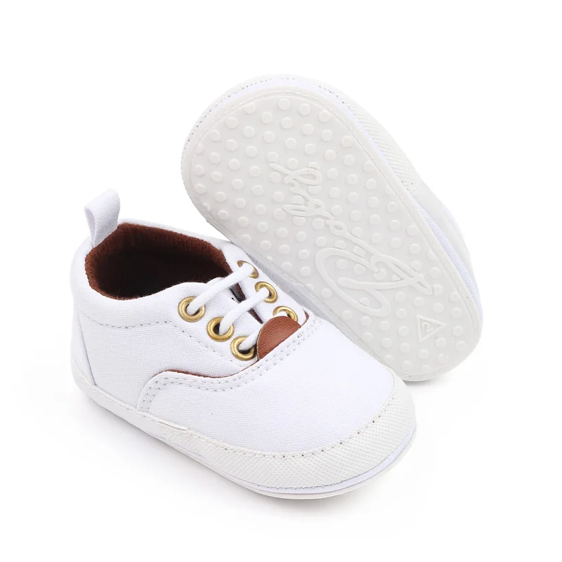 2022 Spring Autumn Solid Baby Sneakers for Boys and Girls Canvas Toddler Casual Shoes details
