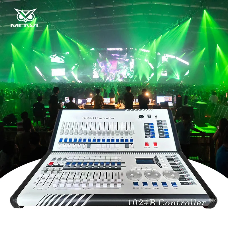 MOWL Pearl 1024B DMX Light Controller for Stage & Disco