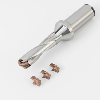 D49.0  Drill Bit with Indexable Insert Modular Head - Replaceable Drill Bit for Drilling Applications