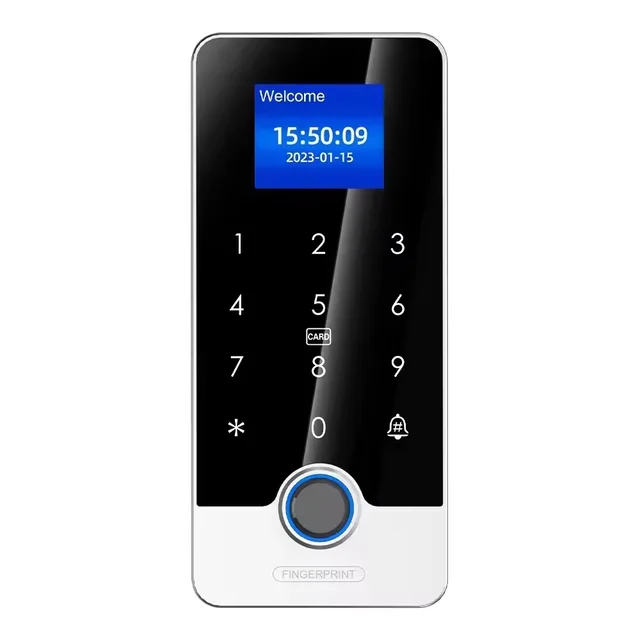 A119 IP67 Waterproof Outdoor Tuya Bluetooth Standalone Fingerprint Keypad RFID Access Control Entry Access Control System