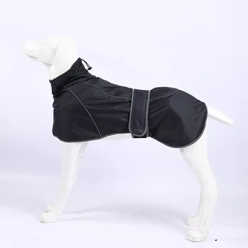 Dog jacket reflective adjustable pet coat waterproof and windproof  Pet Jackets and Pet Dog Raincoat