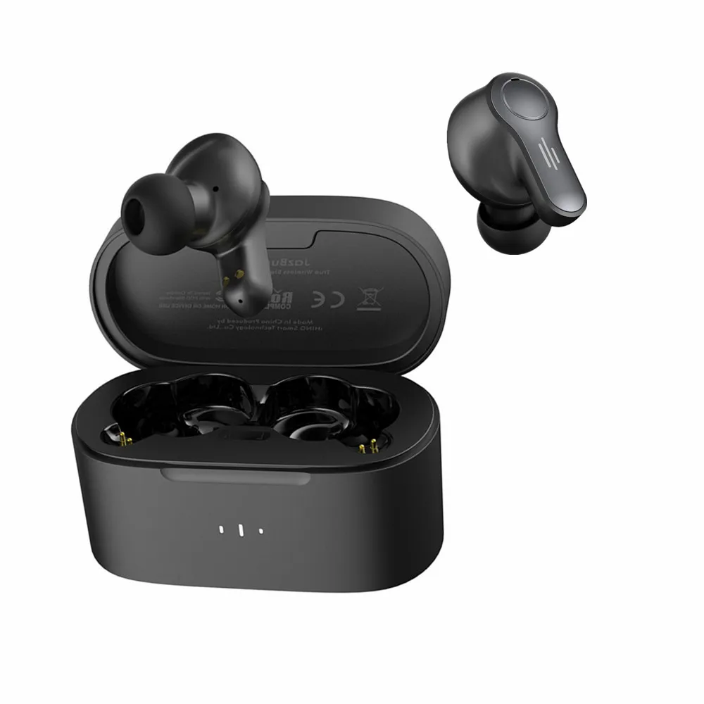 2022 Invisible Earbuds Wireless Earphone Bluetooth Gaming Anc Tws Wireless Headphones Mini 2 Bluetooth Earphones Black