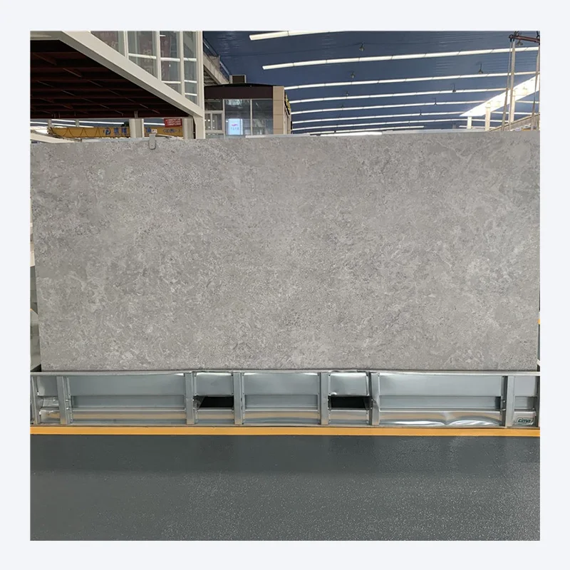 호텔 프로젝트용 가성비 우수한 라이트 그레이 대리석 슬래브