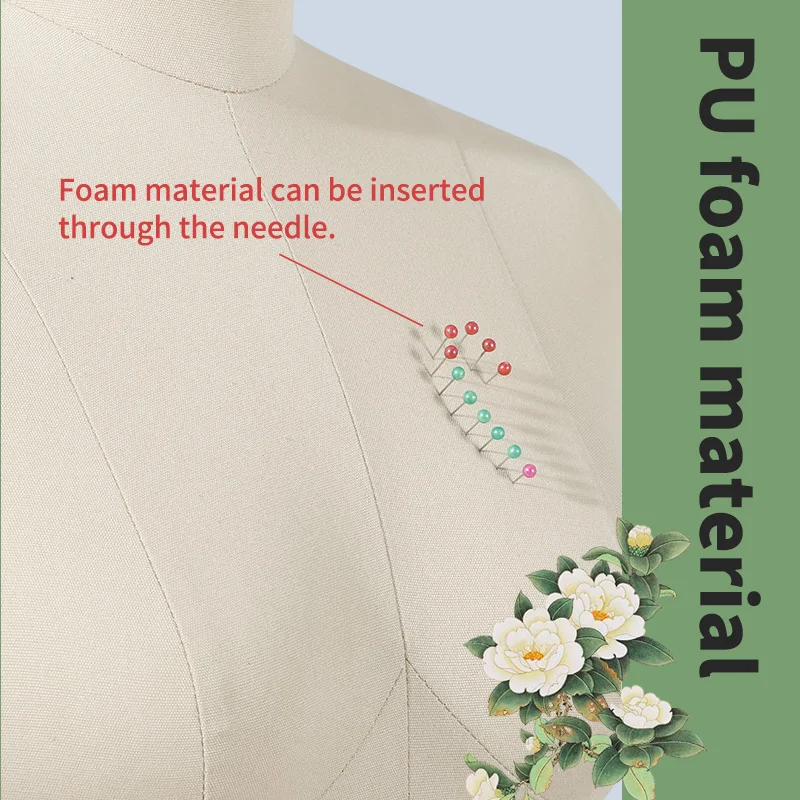 Dummy Fiberglass Lady Mannequin Manufacturer Half Body  Torso Adjustable Dress Form Mannequin Female Body