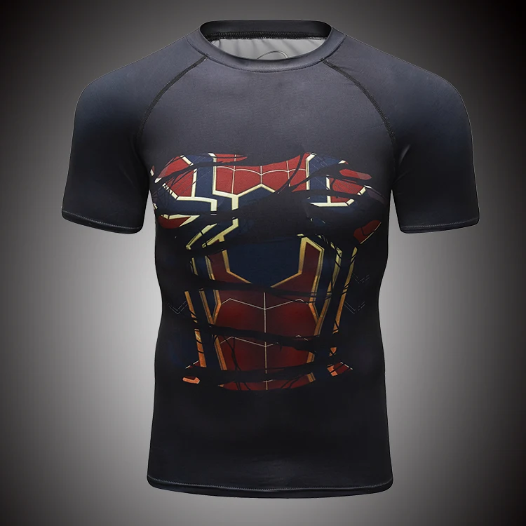Cody Lundin Lustige 3D Spider Man Superheld Sport T-Shirt Männer