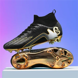 Breathable Mesh Surface New Children's Soccer Cleats Training Shoes Men's Elementary School Soccer Shoes Football Boots
