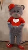 Amoroso hombre oso grizzly