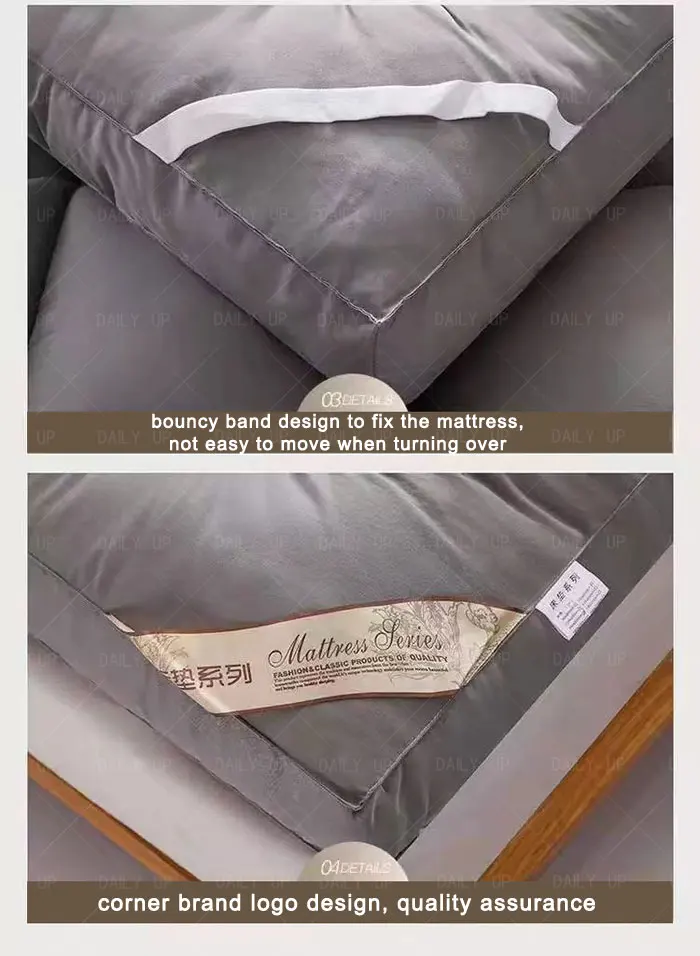 Thickened Foldable Mattress Adults King Size Mattress With Air Cotton Fiber Filling For Household Sleep Bedding Hotel