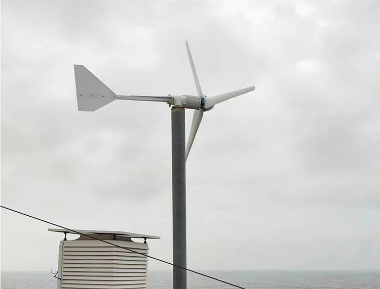 5KW off Grid Wind Fan Power Generator - Wind Turbine System