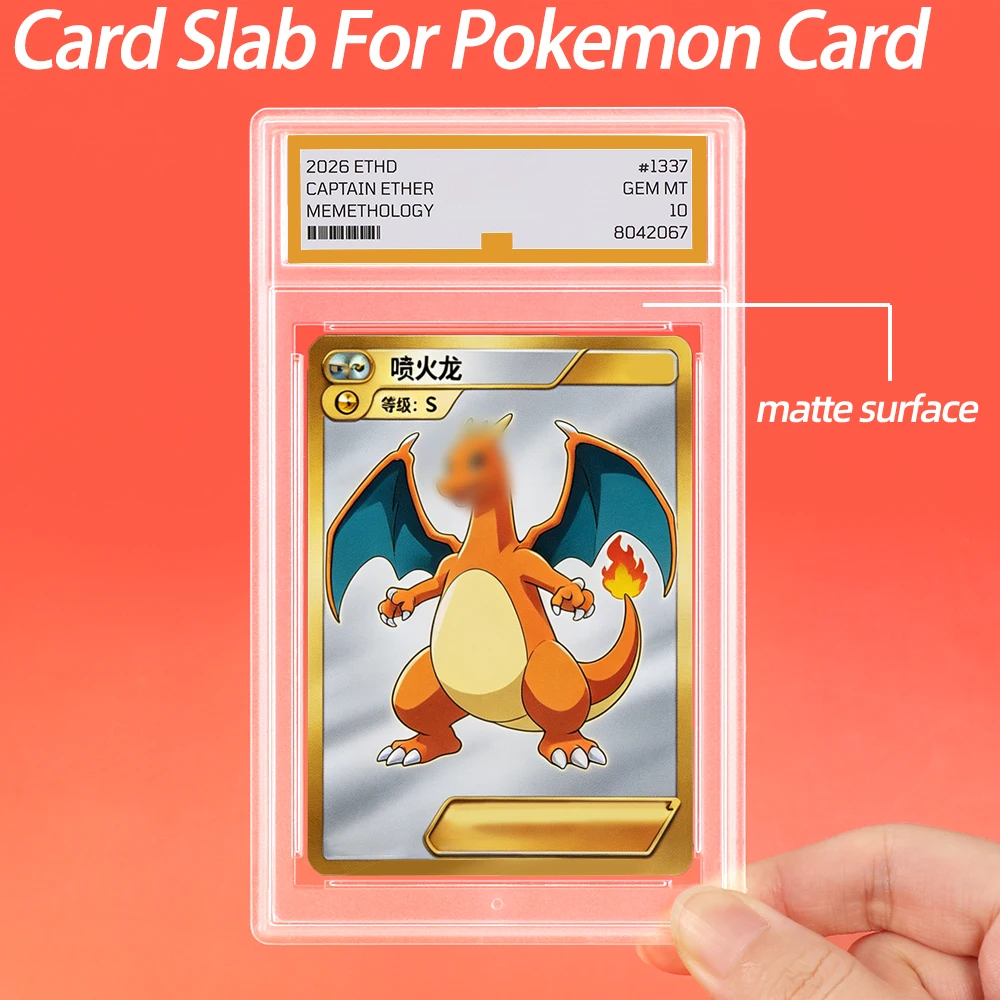 plastic pokemon card holders Factory Price Wholesale Custom Acrylic Pokemon Booster Card Holder Box-acrylicdisplayfactory.com