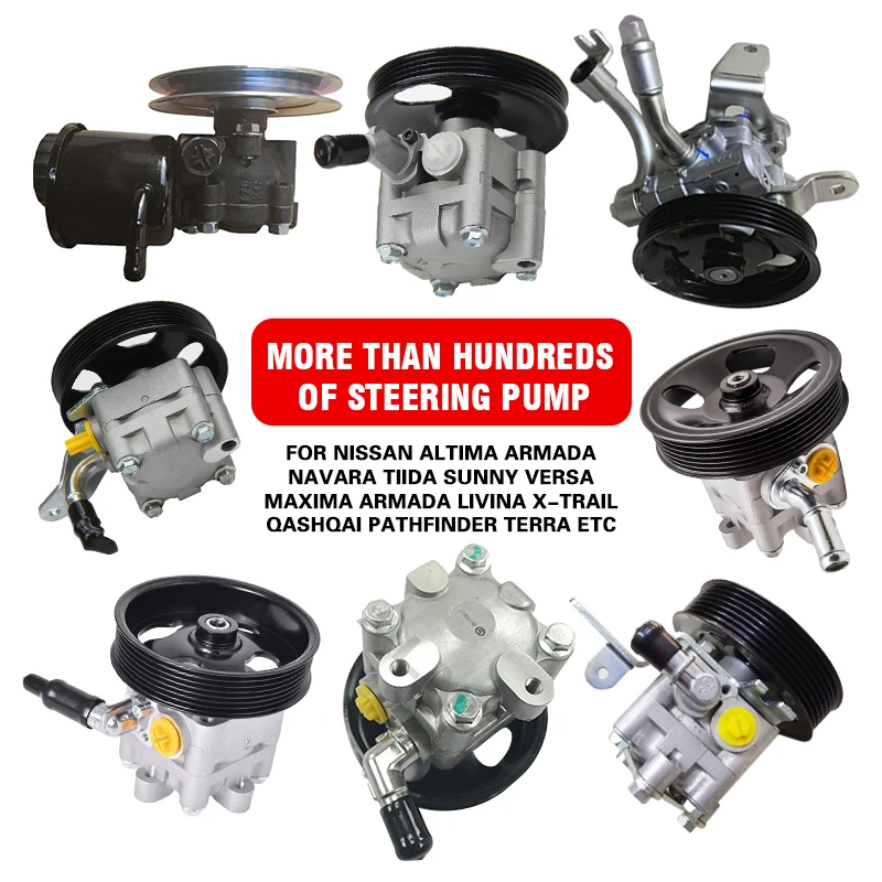Kingsteel Car Spare Parts Auto Power Steering Pump For Nissan Patrol