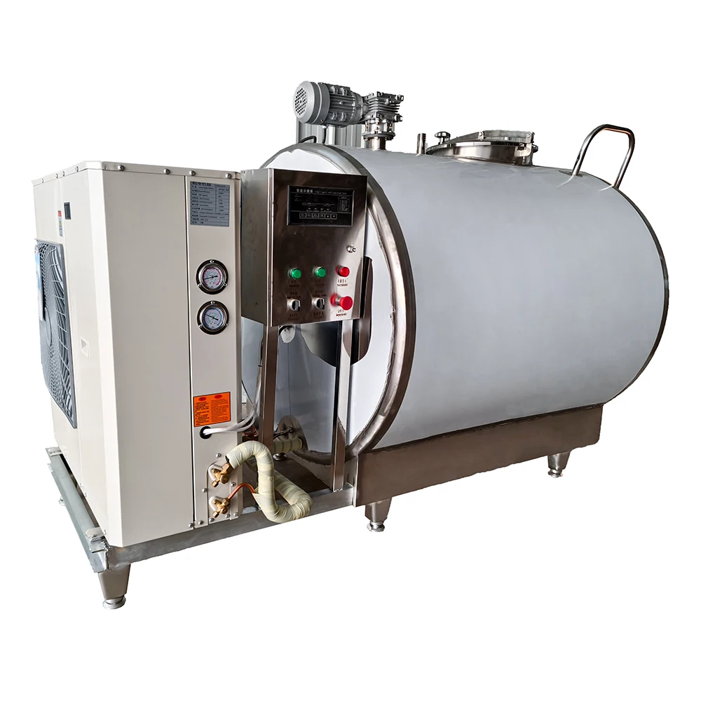 Customized Milk Cooling Storage Tank for Farms Milk Refrigeration Tanks Liquid Preservation Machine