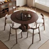 Black Wood Rectangular Table + Black Chair + Seats 6