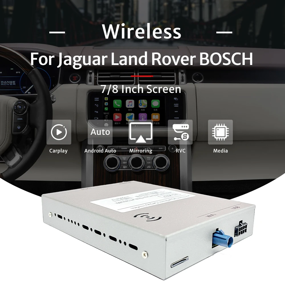 Wireless Carplay Android Auto for Range Rover Evoque 2013 Carplay L538