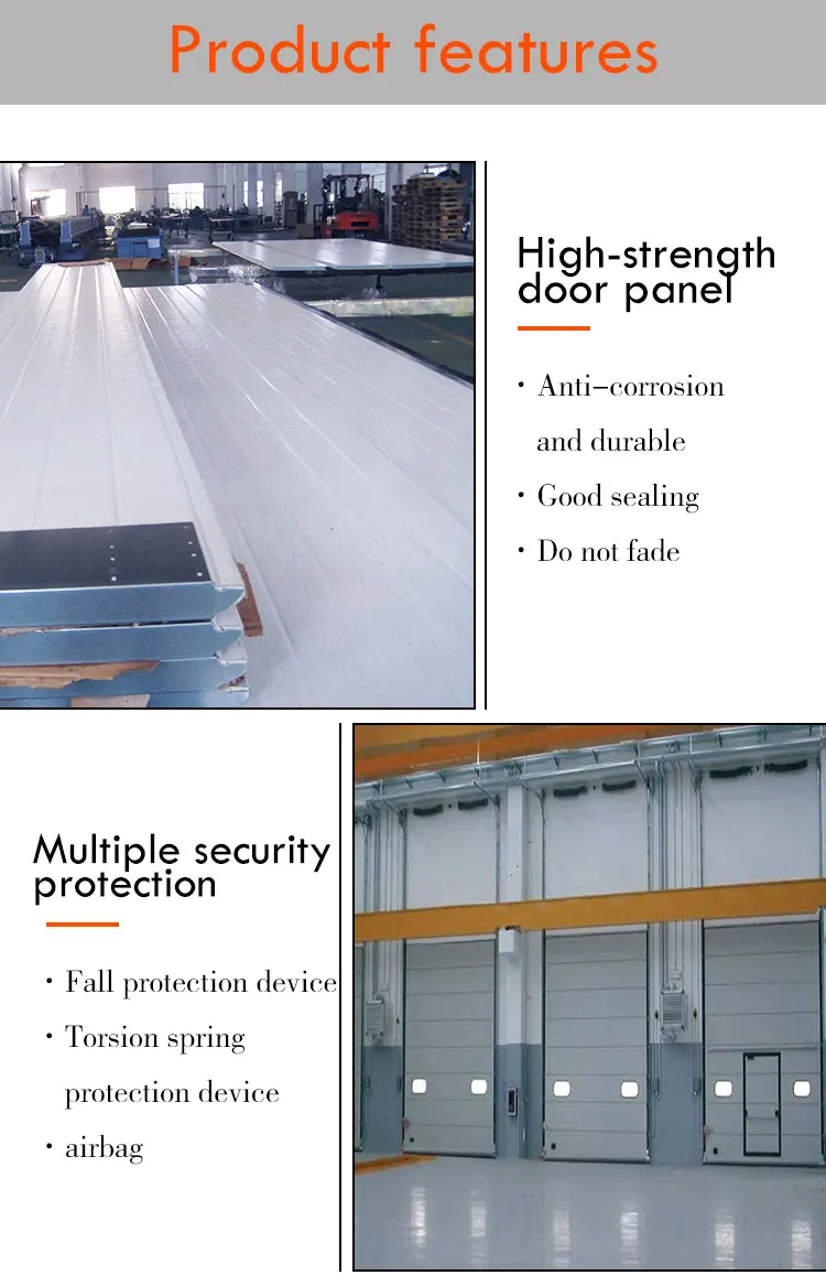 Warehouse Roller Shutter Entrance Doors Warehouse Heavy Duty Metal