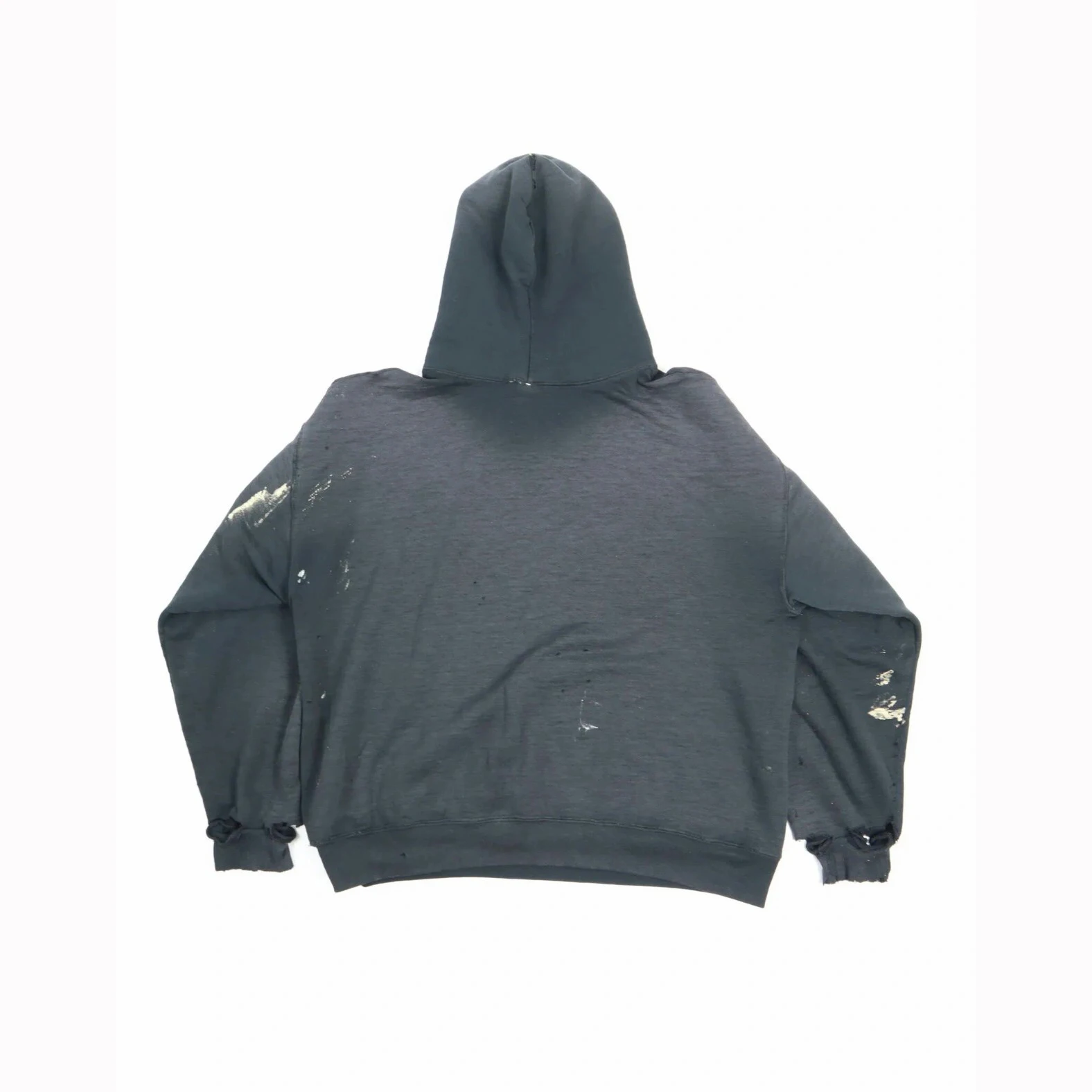 Sun Faded Hoodie French Terry Custom Distressed Destroyed Heavy 100% ...