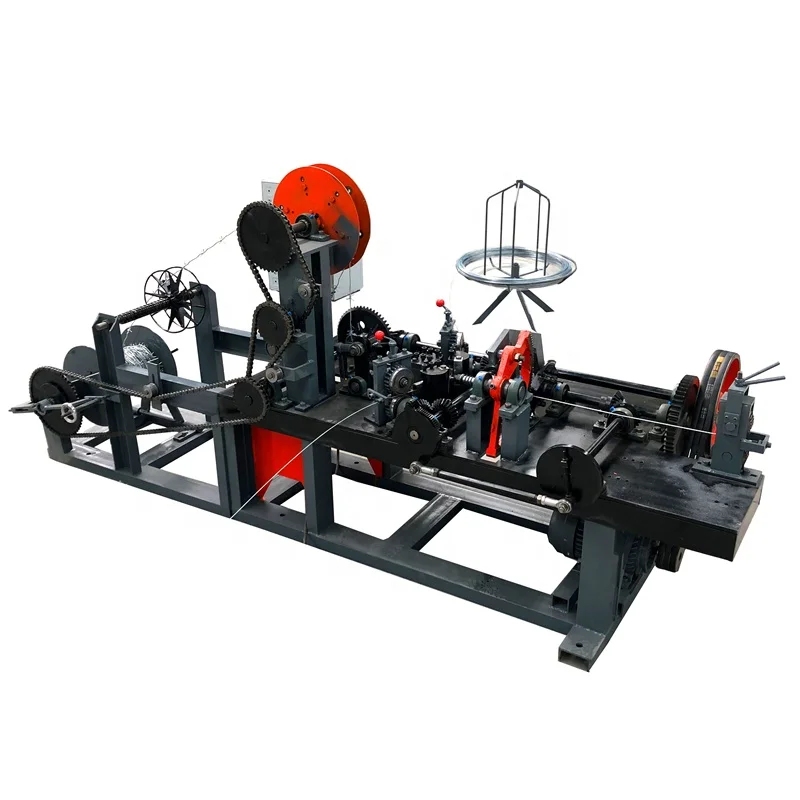 High Production Automatic Double Twist Barbed Wire  Making Machine