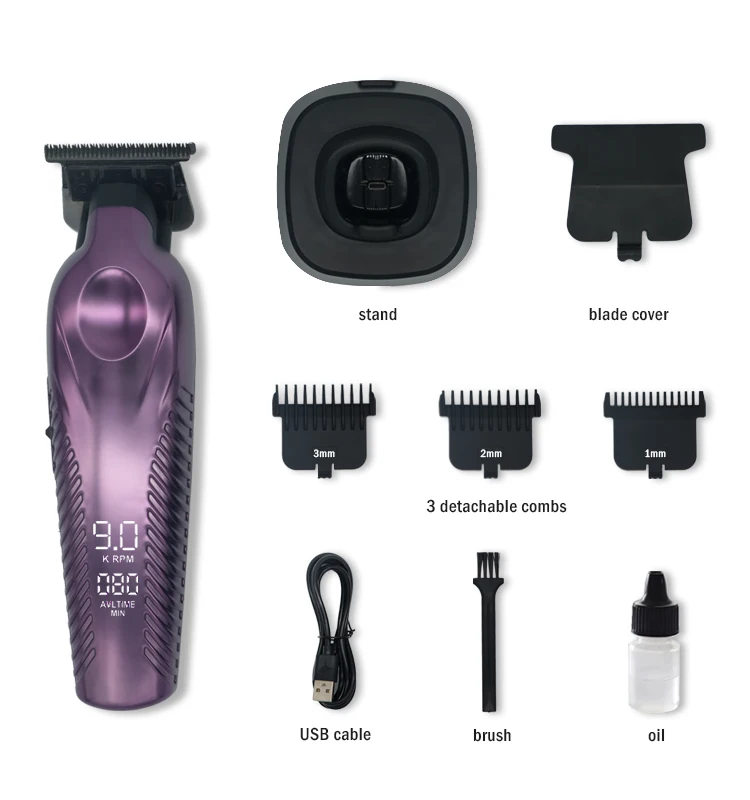 MIOCO M9618&9616 Professional Hair Clipper Set - 9000rpm