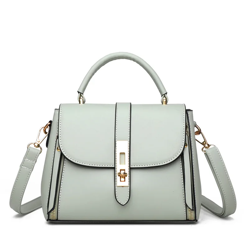 バッグ vintage leather hand bag HarlowII_VintageBlackLeather_1