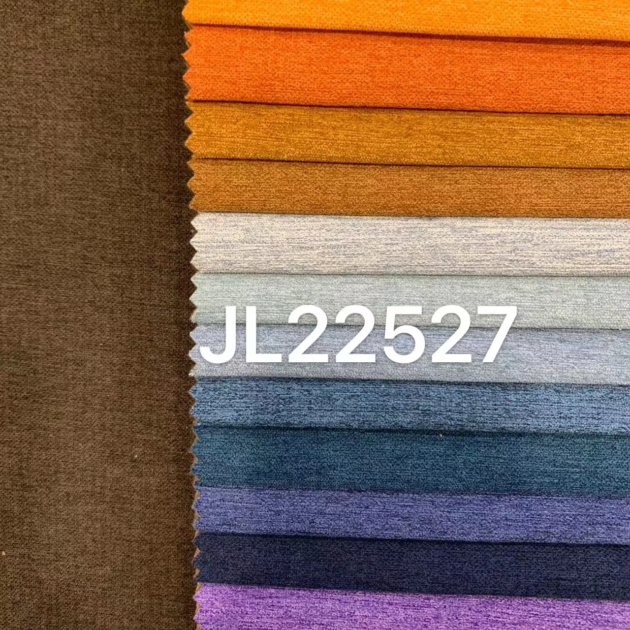 CRYPTO Factory Cheaper Price Stock Linen 100% Polyester Plain Sofa Fabric  for Upholstery Furniture