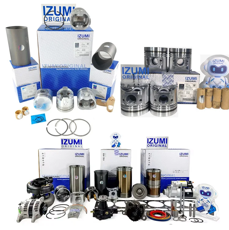 IZUMI ORIGINAL 4D98E Overhaul Rebuild Kit Diesel Engine Parts For KOMATSU