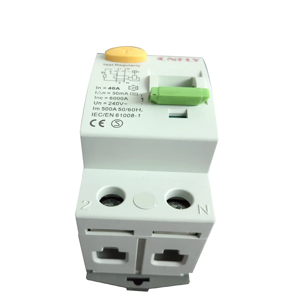 Upto 100A Earth Leakage Circuit Breaker ELCB - CNFLY