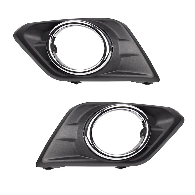 Fog Light Bezel Set fog lamp cover fog lamp assy for 2014-2016 Nissan Rogue