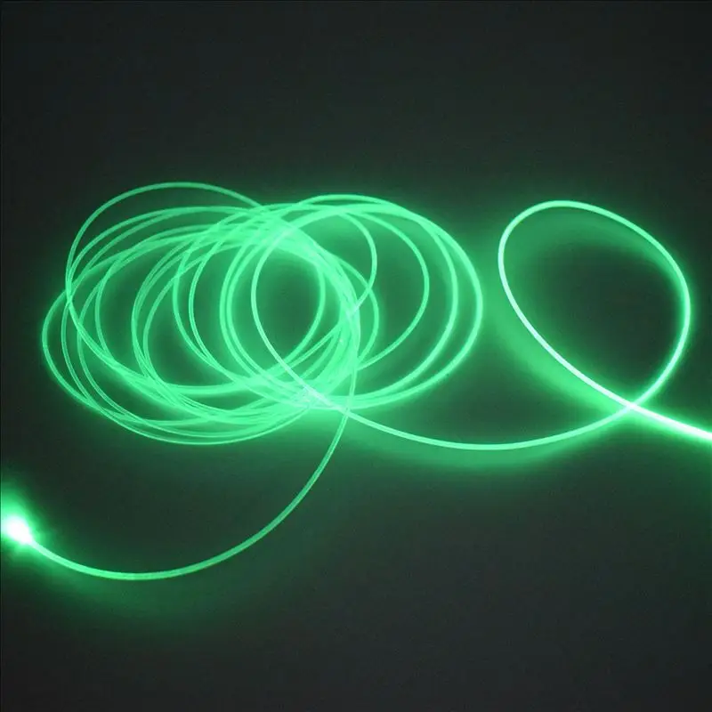 product-1-1 5m/Roll X Milky / Transparent 2.5mm 3mm 6mm Diameter MMA Side Glow Solid Core Optic Fiber Cable for Light Decorative