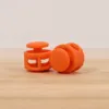 Orange 17mm - 17mm - round - orange