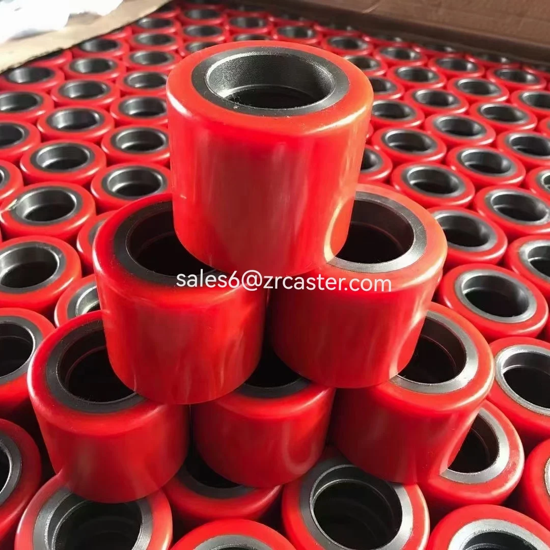 8070 Heavy Duty Forklift Spare Parts Jack Pallet Caster Wheel Single