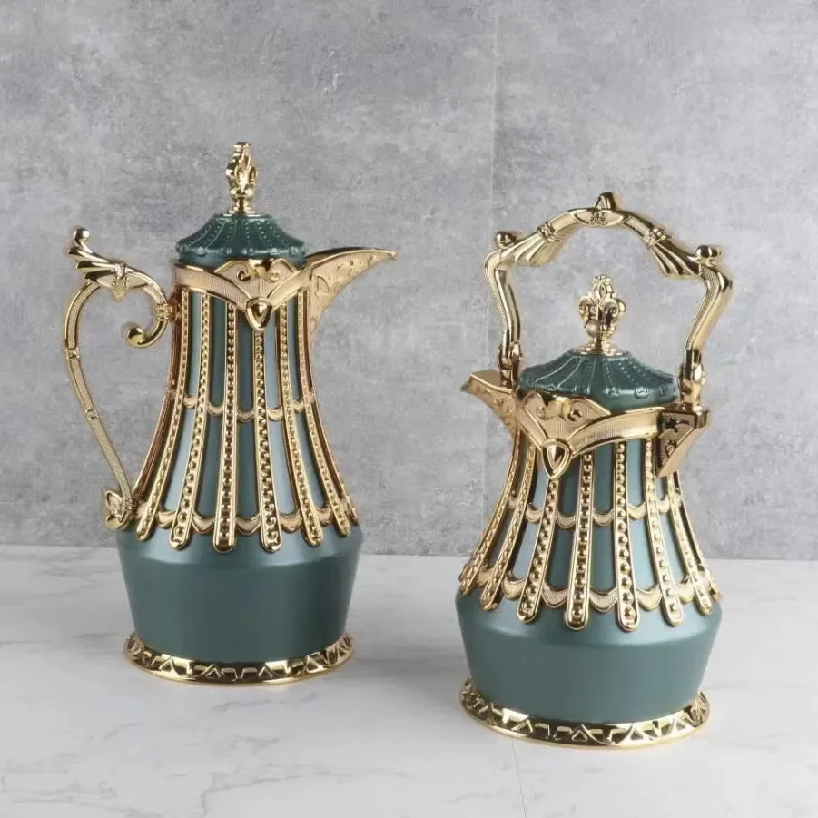 1 Liter 1000ml 700ml Dallah Arabic Thermos Tea Coffee Pot for