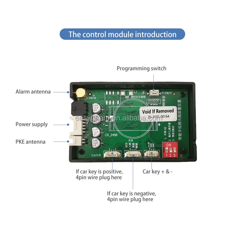 Easyguard Smart Key Replacement Kit Pke Passive Keyless Entry Fit For ...