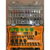 Orange electric grinding accessories