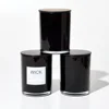 Barattolo nero+coperchio nero