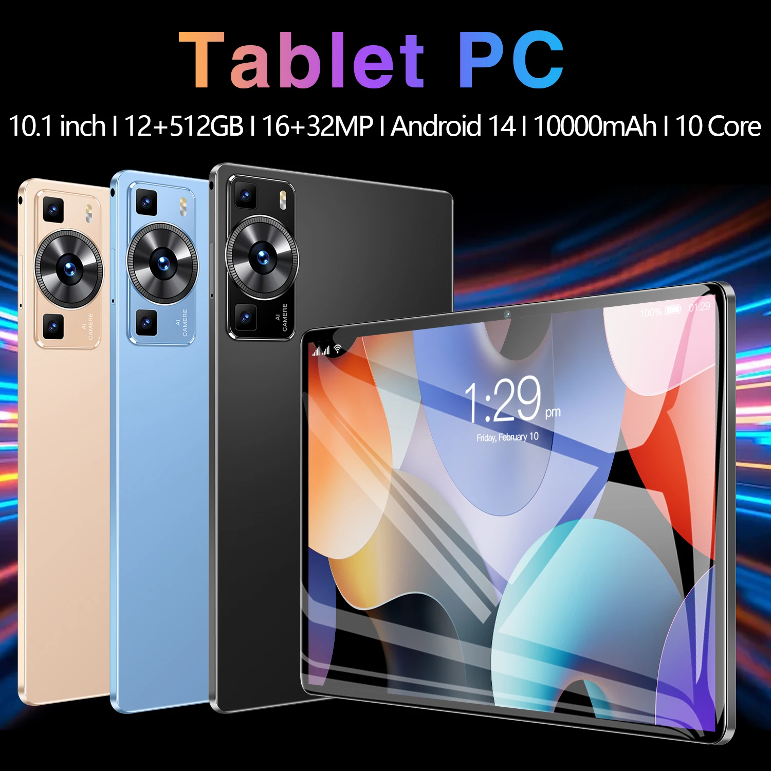 Android12タブレット 10インチ Wi-Fiモデル 12GB+512GB Amazon.co.jp: 【2023 NEW モデル】Android 12タブレット 10